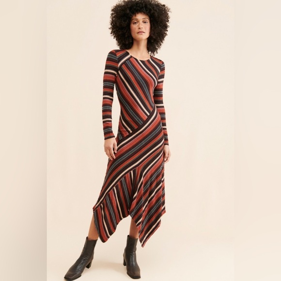 MAEVE | by Anthropologie Parkside Knit Midi Dress - Picture 1 of 14